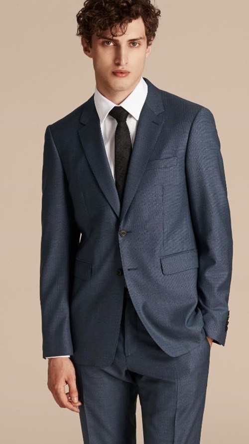 Burberry store travel suit