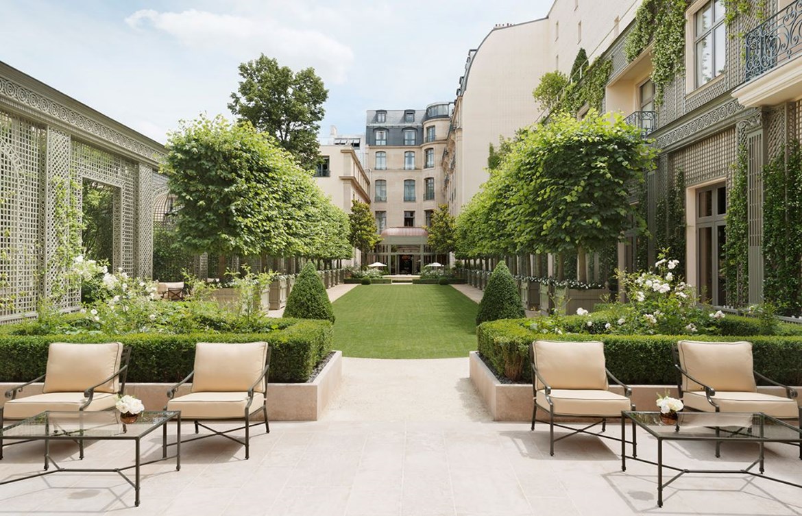Ritz Paris garden