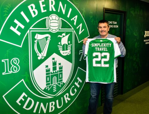 SIMPLEXITY TRAVEL MANAGEMENT RETAINED AS  HIBERNIAN FC’S TRAVEL PARTNER